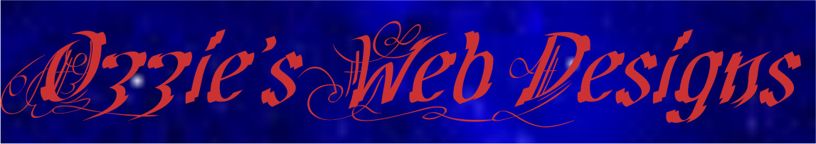 Ozzie's Web Designs banner